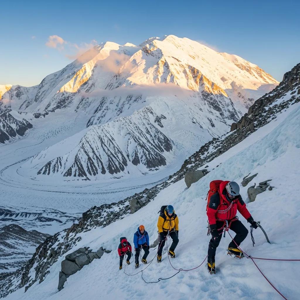 Denali in Alaska representing expedition mountaineering progression