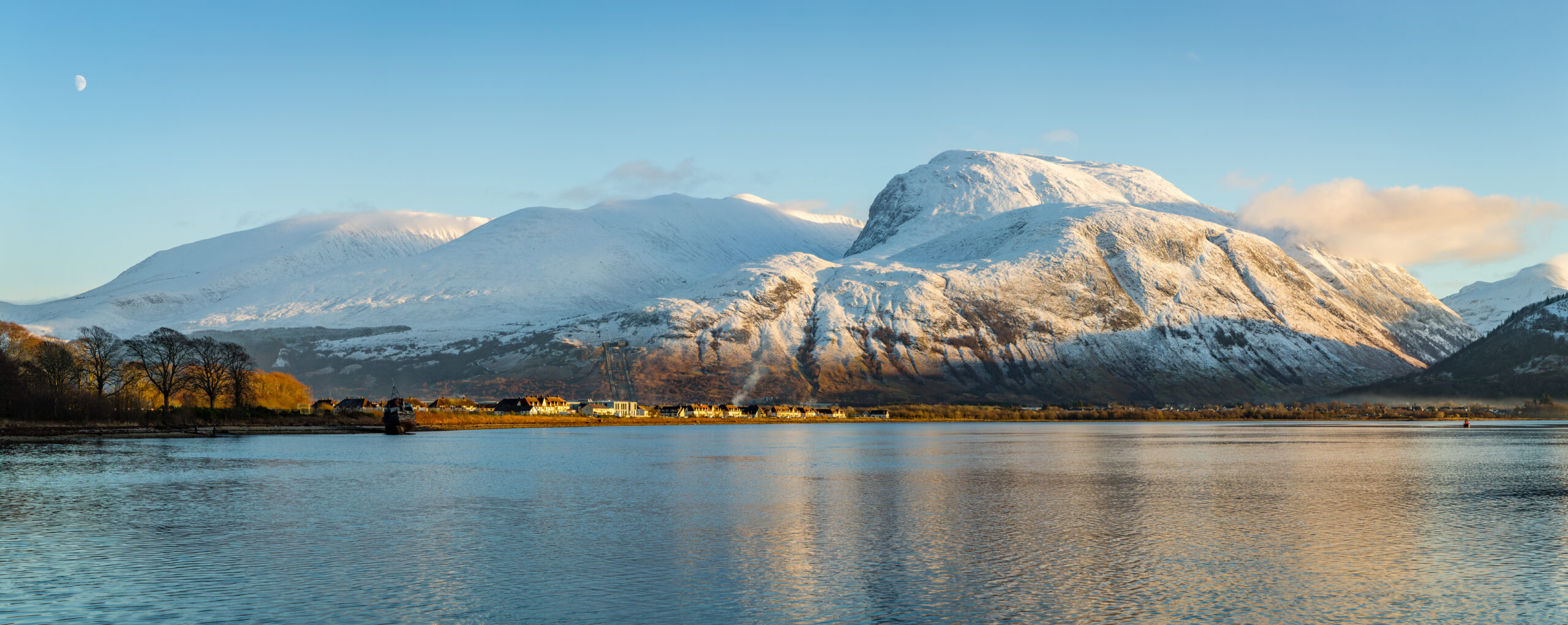 Ben Nevis the UK's highest mountain at 1345 meters in the Scottish Highlands &mdash; the iconic British peak and centerpiece of the National Three Peaks Challenge alongside Snowdon in Wales and Scafell Pike in England