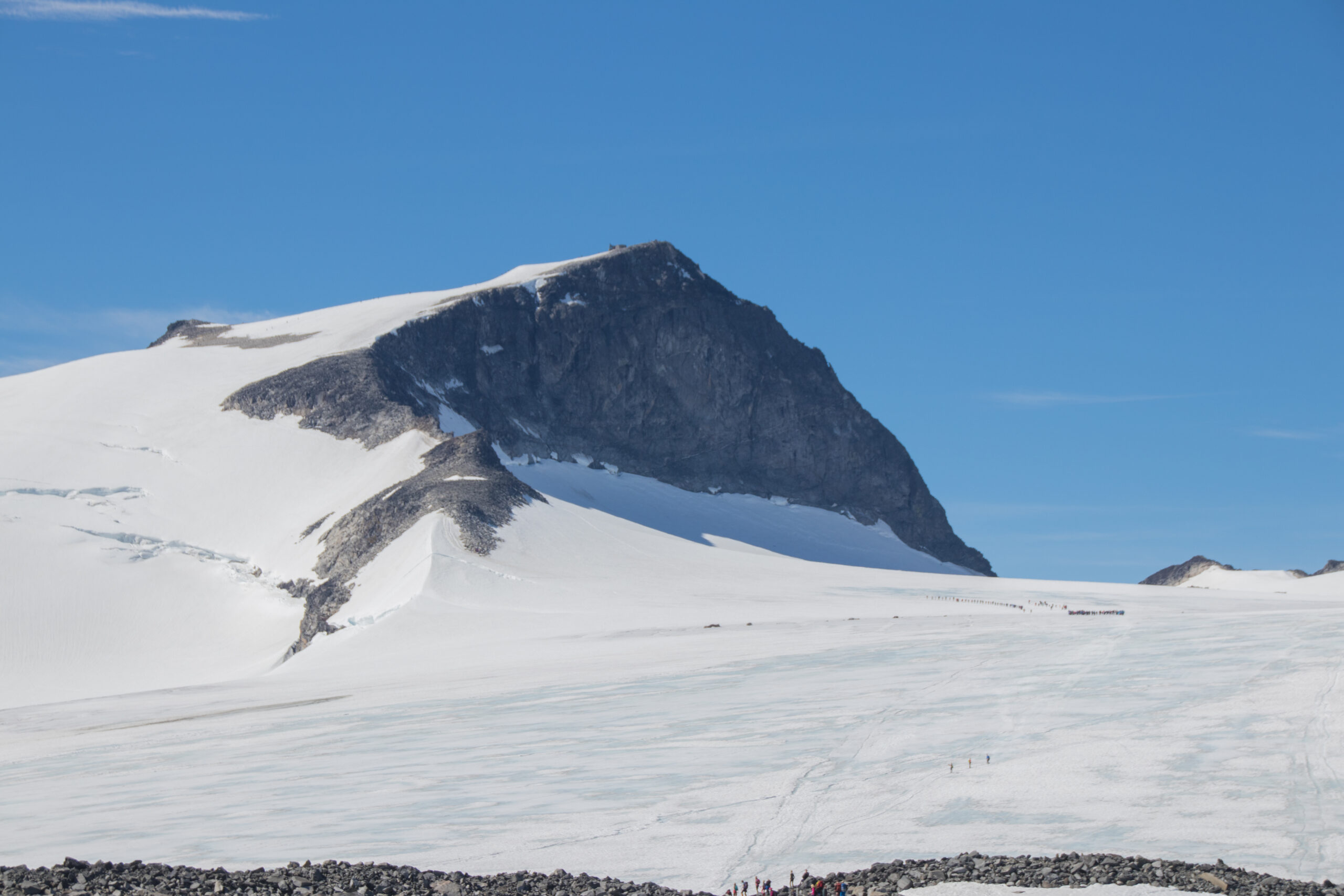 Galdhøpiggen summit landscape in Norway