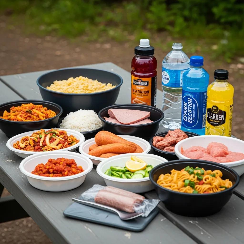 Nutritious foods and hydration options for climbers preparing for Kilimanjaro