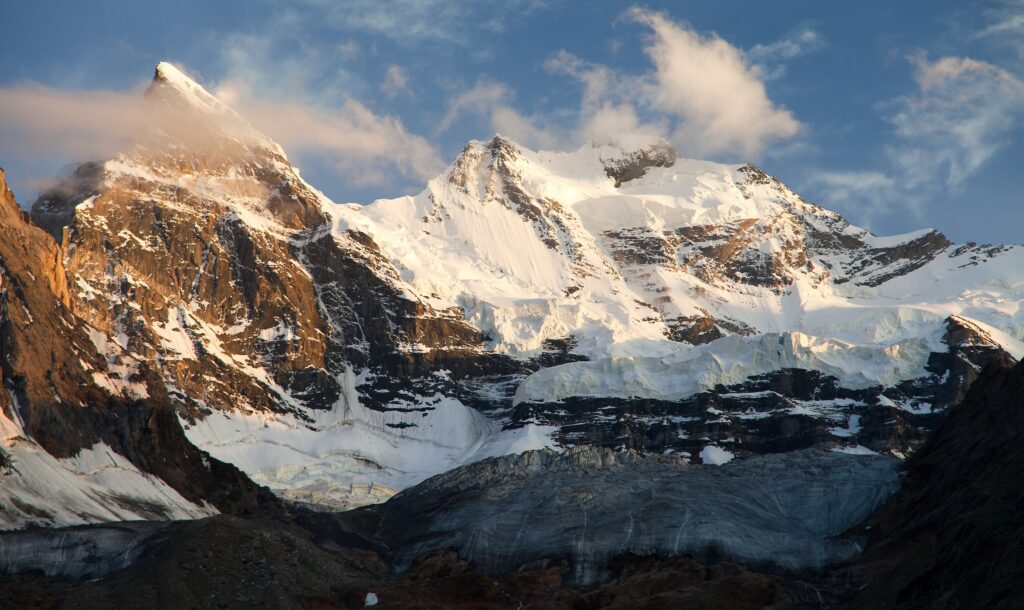 nun mountain in india