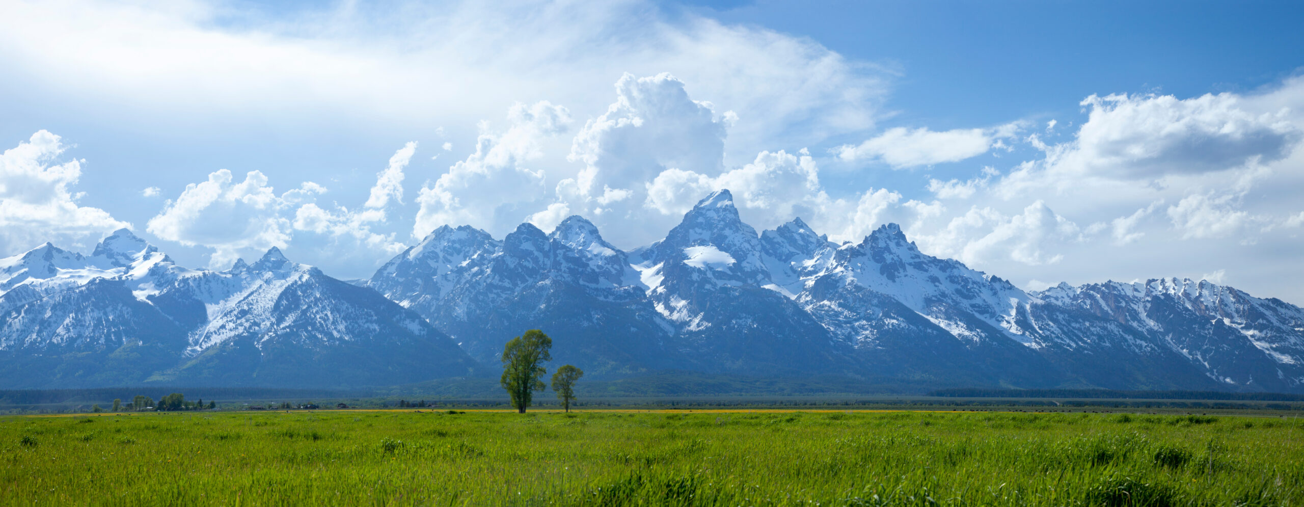 Grand Teton and the Teton Range, representing the best mountains to climb in the USA by skill and trip