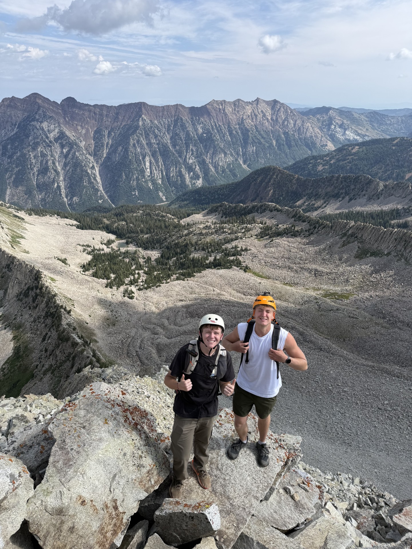 Utah Wasatch alpine climbing image from the Pfeifferhorn North Ridge field report