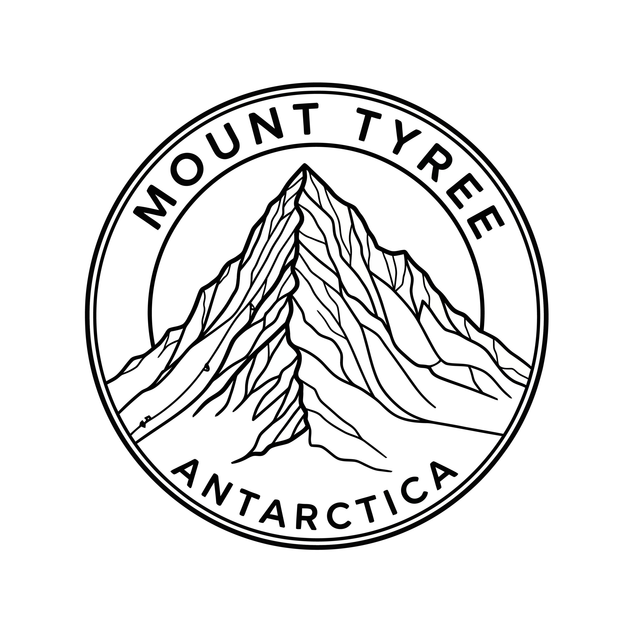 Mount Tyree, the second-highest and one of the hardest peaks in Antarctica, in the Sentinel Range